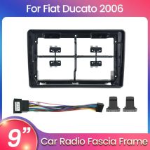 Auto-Rahmen-Blende-Adapter für Fiat Ducato 2006, Citroen Jumper, Peugeot, Boxer-Abdeckung, Android-Radio, 9-Zoll-Panel-Kit, Audio-Frontplatte