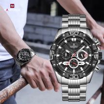 New Style NAVIFORCE Watch For Men Luxury Original Classic Quartz Clock Chronograph Sport Waterproof Male WristWatch Free Shiping