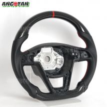Carbon Fiber Steering Wheel For Seat Leon FR Cupra 5F mk3 MK4 Arona Ateca Leon 2013-2020 Hydro-Dip Steering Wheel Customized