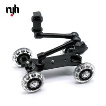 Mobiler rollender Schiebe-Dolly-Stabilisator, Skater-Slider, 27,9 cm (15 Zoll) Gelenk-Magiearm-Kameraständer, Fotografie-Auto für GoPro 9 8 6 5