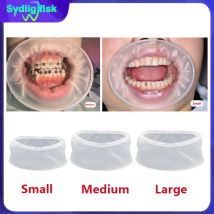 10/20Pcs Dental Gummi Mund Opener Einweg Wange Retraktoren Kieferorthopädische Oral Lip Wange Retractor O Form Expander Zahnmedizin