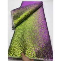 2025 Luxus Nigerian Brokat Organza Spitze Stoffe Afrikanische Jacquard Spitze Stoff 5 Yards Hohe Qualität Französisch Tüll Spitze Für kleid