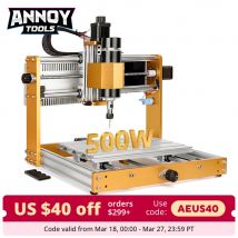 CNC3018pro Machine 500W Router CNC interamente in metallo finecorsa a 3 assi e arresto di emergenza con controllo Offline GRBL