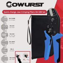 Quickly replaceable jaw crimping pliers SN-58B set, DuPont terminals and automotive terminal wire crimping pliers