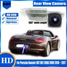 HD-Rückfahrkamera für Porsche Boxster 987 981 2008 2009 2010 ~ 2017, Nachtsicht, Parkplatz, Rückfahrkamera/Kennzeichenkamera