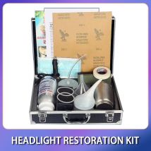 Kit di ristrutturazione del faro dell'auto da 800ml riparazione della lampada strumento di lucidatura del faro restauro evaporatore polimero liquido cura dell'auto