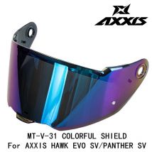 A ​ XXIS HAWK EVO SV casco escudo PANTHER SV casco escudo original AXXIS accesorios MT-V-31 escudo piezas de repuesto