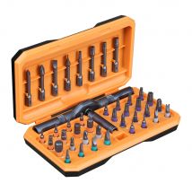 Cacciavite a cricchetto di precisione 42 in 1 Kit di utensili manuali manuali portatili con manico piccolo magnetico senza fili per riparazioni domestiche
