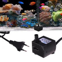 Pompa ad acqua sommergibile da 3W 220V pompa per creatore di onde Ultra silenziosa per acquario fontana idroponica con spina europea cavo di alimentazione (1.4M)