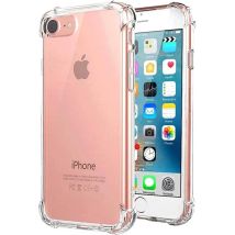 Neue stoßfeste transparente weiche TPU-Hülle für iPhone 16E SE 2022 SE 2020 2016 7 8 6 5S SE SE2 SE3 Rückseite