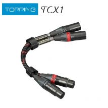 TOPPING TCX1 Audiophile 6N Single Crystal Kupfer XLR Balanced Line XLR Professionelles Audiokabel