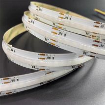 24V 5M 5 in 1 RGBCCT COB LED Strip RGBWC 840LED/m FCOB atmosfera Luce colorata Ad alta luminosità Luci flessibili Nastro 12mm PCB