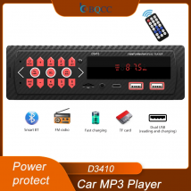 BQCC 1Din MP3 Autoradio FM USB TF AUX Eingang Stereo Radio Bluetooth Power Protect Finden Sie ein Autotelefon aufladen Multimedia Car Audio