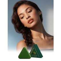 HOEGOA Triangle Herbal Nourishing Shampoo Bar Clean Scalp Reduce Loss Strengthen Hair Control Water-oil Balance Repair Damaged