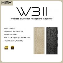 HiBy W3 II/W3 GEN 2 Type C USB DAC Dongle Wireless Bluetooth Decoder Headphone Amplifier AMP CarPlay NFC CVC Mic for Android iOS