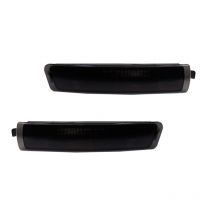 Gtinthebox Smoked Lens Car Front Fender Side Marker Light Housing Shells For 1996-2002 BMW Z3 M Coupe Roadster, No Bulb / Socket