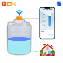 Moray ME201W Tuya App Allarme serbatoio Monitor di profondità Sensore livello acqua wireless Manometro Sensore livello acqua diesel ad ultrasuoni
