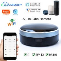 CUSAM-Control remoto inteligente para persianas enrollables, dispositivo Universal con WIFI, compatible con Alexa, Google Home, Siri, Tuya, IR, RF 433/315