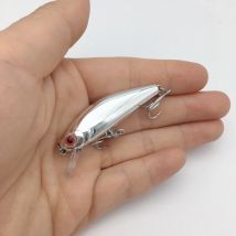 1 sztuk 5.5cm/6.5g Mini Laser twarde Minnow tonąca przynęta Wobbler Jerkbait korba przynęty haczyk