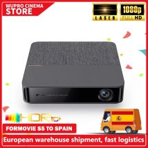 Formovie-proyector láser S5 Mini portátil para cine en casa, 1100 lúmenes ANSI, 1080P, Full HD, Smart TV, proyector para acampar al aire libre, cine