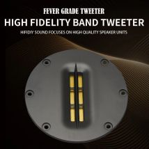 HIFIDIY LIVE hifi 4 inch Tweeter Speaker Unit 8 OHM 30W Treble Loudspeaker AL-100 Super belt type high loudspeaker