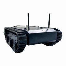 20 kg Last TR400 RC Panzer Gummiverfolgung Chassis Kohlenstoffstahl-Aufhängungssystem Roboterauto für FS-Griff Open Source Program
