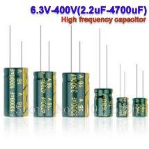 10V 16V 25V 35V 50V 400V Kondensator aluminiowy wysokiej częstotliwości o niskim ESR Ibuw 100UF