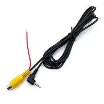 Rückfahrkamera-Verbindungskabel RCA auf 2,5 mm AV-Konverterkabel Auto-Rückansicht Rückfahrkamera für Auto-DVR-Dashcam