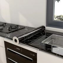 2/3/5/6M Marmor Selbstklebende Tapete Vinyl Kontaktpapier PVC Wasserdichte Wandaufkleber Für Küche Dekorative Film Wohnkultur