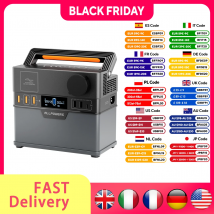 ALLPOWERS Centrale elettrica portatile 300 W (pico 500 W), alimentatore a batteria di backup da 288 Wh con prese CA 110 V / 220 V a onda sinusoidale pura