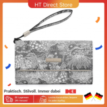 Miss Lulu-cartera de piel sintética multicolor para mujer, monedero largo, elegante, práctico, portm