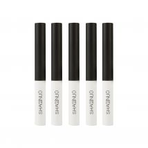 5 stücke schwarz extra feines Auge schwarz feiner Bürsten kopf kleiner Bürsten kopf dünne Locke dicke Dehnung, um Sonnenblumen wimpern wasserdicht zu erzeugen