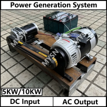 10KW Permanentmagnetgenerator 110V 220V 380V Generatoren 5KW Dynamo mit DC-Antriebsmotor Stromerzeugungssystem Heimgebrauch