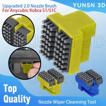 Silikon Pinsel Für Anycubic Kobra S1 Combo Hotend Düse Verbesserte Düse Wischer Reinigung Werkzeug Für Kobra S1C Reiniger Zubehör
