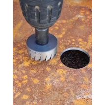 5Pcs Carbide Tip HSS Drill Bit Hole Saw Set Stainless Steel Metal Alloy 16/18.5/20/25/30mm Woodworking Tools