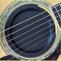 Osłona otworu rezonansowego gitary elektroakustycznej, redukcja szumów klasycznych, tłumik, zapobiega sprzężeniom, akcesoria gitarowe