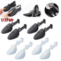 1/2 Paar Kunststoff Schuh trage Frauen Männer verstellbare Schuhs panner für Männer Frauen tragbare Schuh former Trage halter