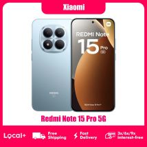 Xiaomi Redmi Note 15 Pro 5G 8GB 256GB 12GB 512GB 6,83 Zoll 1,5K AMOLED-Display MTK Dimensity 7400-Ultra 200MP Kamera 6580mAh Akku