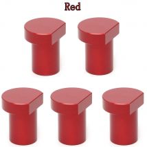 5Pcs Aluminium Legierung Werkbank Peg Bremse Stoppt Clamp 19/20mm Hunde Holzbearbeitung Tisch Grenze Block Werkbank werkstatt Werkzeuge