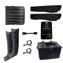 Massaggio a pressione d'aria sistema di recupero delle gambe dell'atleta con borsa 6 camere indipendenti, massaggiatore per gambe a 4 modalità per il rilassamento muscolare