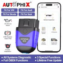 AUTOPHIX 3610 Bluetooth OBD2 Strumento diagnostico per auto Tutti i lettori di codici di sistema Olio EPB TP Reset Scanner automatico per VAG VW Audi Skoda SEAT