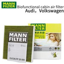 MANN FILTER FP26009 Filtro aria abitacolo per Audi A3/Q2/Q3/Q6/RS3/TT/CC/Arteon/e-Golf 7/Tiguan/T-Roc