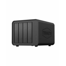 TERRAMASTER D4-320 custodia per disco rigido esterno-4bay USB 3.2 Gen2 10Gbps Type-C Hot Swappable Plug and Play (Diskless)