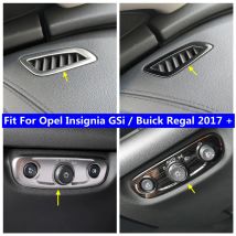 Zentrale Klimaanlage AC Knopf/Lichter Bedienfeld Abdeckung Verkleidung für Opel Insignia Gsi/Buick Regal 2017-2023 Autozubehör