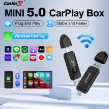 CarlinKit MINI 5 Wireless CarPlay Dongle Smart CarPlay Box Wired To Wireless USB Car Play Adapter WiFi Bluetooth Auto Connect