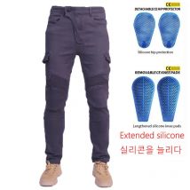 Amekaji Moto Jeans Moto pantaloni Moto Jeans pantaloni equipaggiamento protettivo equitazione Touring pantaloni Moto con ginocchiere