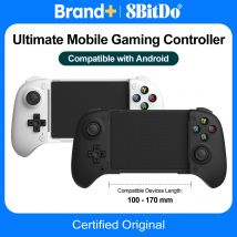 8BitDo Ultimate Mobile Gaming Controller Bluetooth Controller for Android with Hall Effect Triggers Joysticks Refined Bumpers