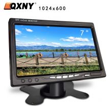 7 Zoll Auto Monitor TFT LCD 1024X600 Display Rückansicht Bildschirm 12 V/24 V für Fahrzeug Backup Kamera CCTV Home Security Überwachung