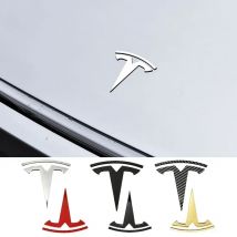 Per Tesla Modello 3 Modalità Y In Lega di Zinco Auto Cofano Anteriore Logo Adesivo Styling Auto Corpo Tronco Posteriore Emblema con Accessori Radian