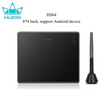 Tavoletta Grafica Huion HS64 6x4 Pollici Ultrasottile per Principianti, 4 Tasti Personalizzabili, Connessione Facile con Smartphone Android